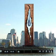 Памятник Слеза скорби открыт 11 сентября в Нью-Йорке : People